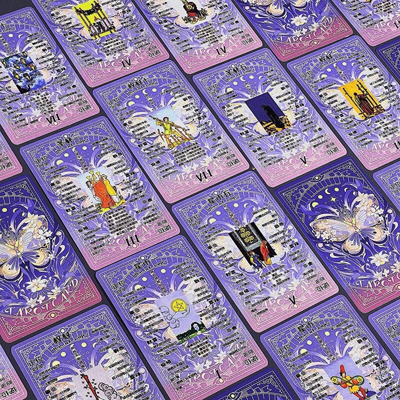 Tarot韦斯特牌经典高颜值蝴蝶牌78张塔桌罗新款原创学习教程塔牌|undefined
