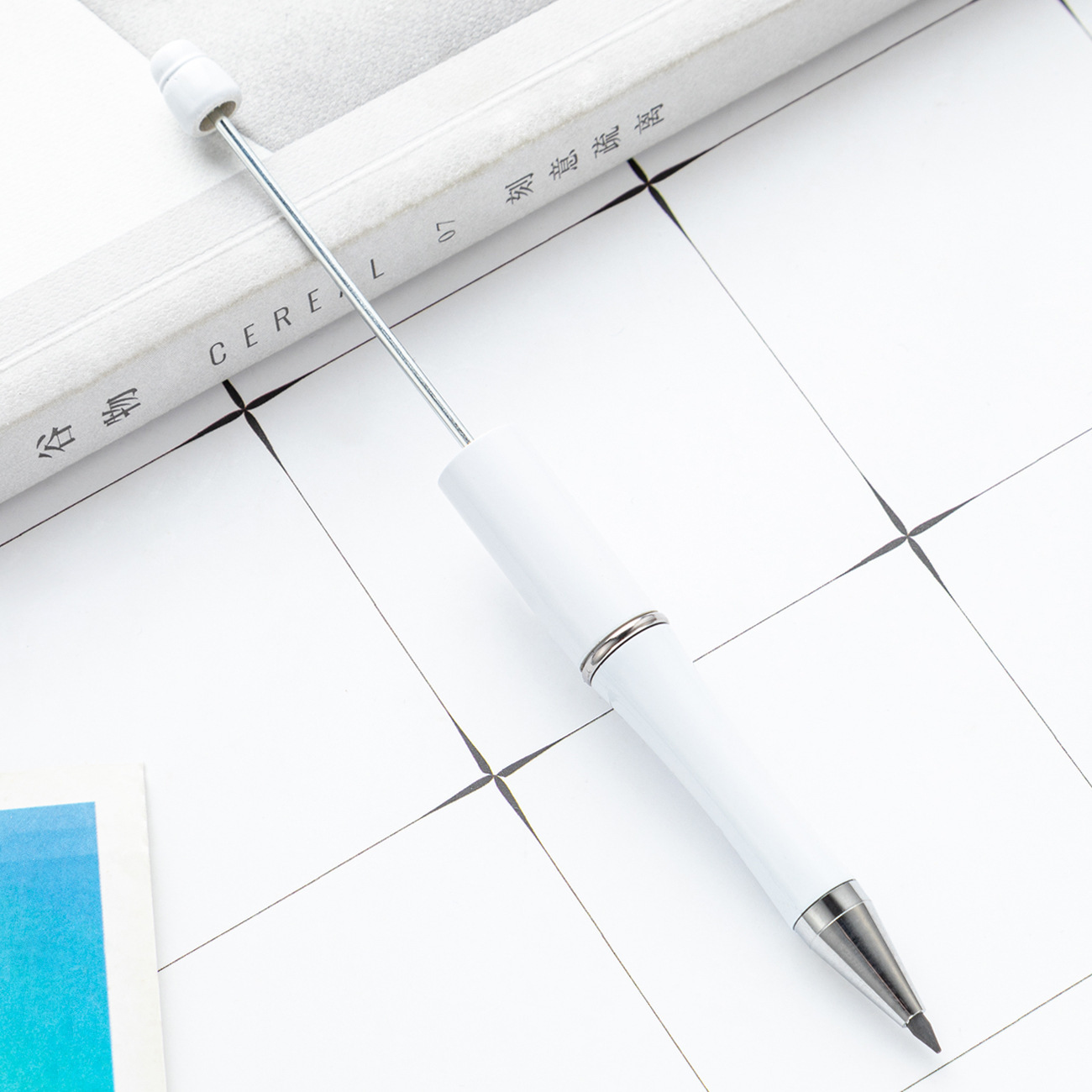 Pluma de plástico creativa para escribir dibujo sin cortar sin tinta para escribir lápiz continuo publicidad de regalos de eventos