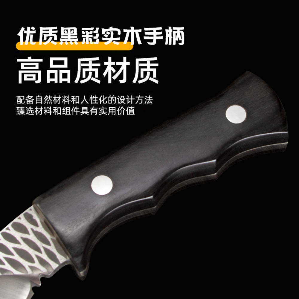 cuchillo de frutas portátil cuchillo de supervivencia de alta dureza cuchillo de pícnic cuchillo de hogar image 4