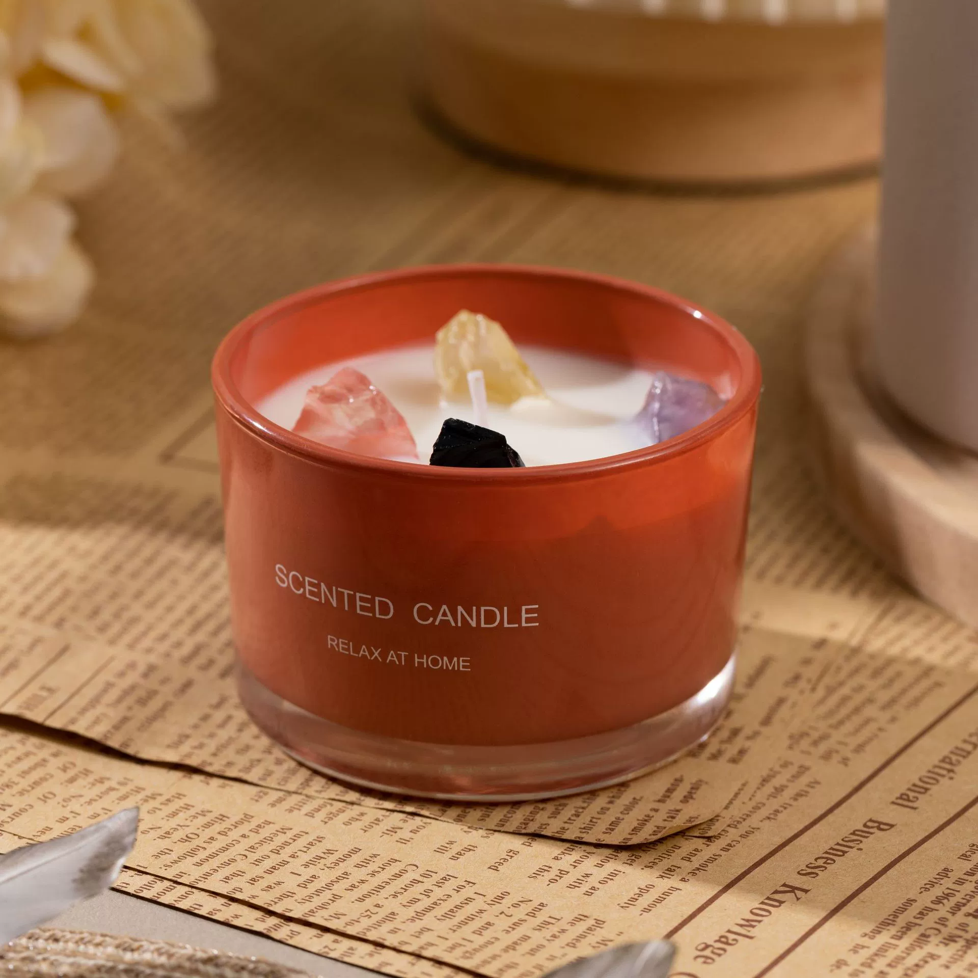 Creative aromatherapy, candle handmade, perfumed oil, (Physicals)