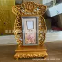 精品雕花殡葬金色灵牌
