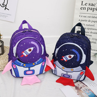 Детский рюкзак, космическая детская ракета с поводком для детского сада, 1-3 лет, раннее развитие