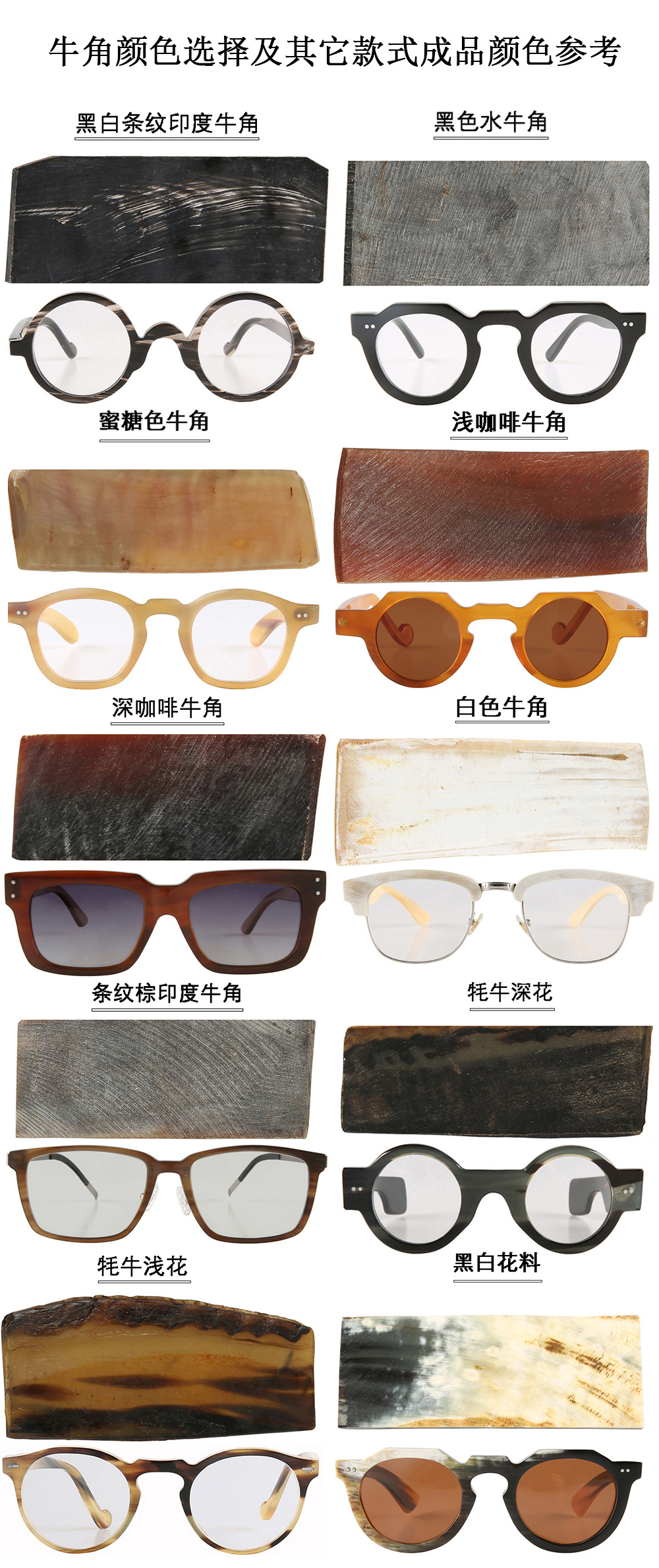 Horn Colors-Chinese-Chinese