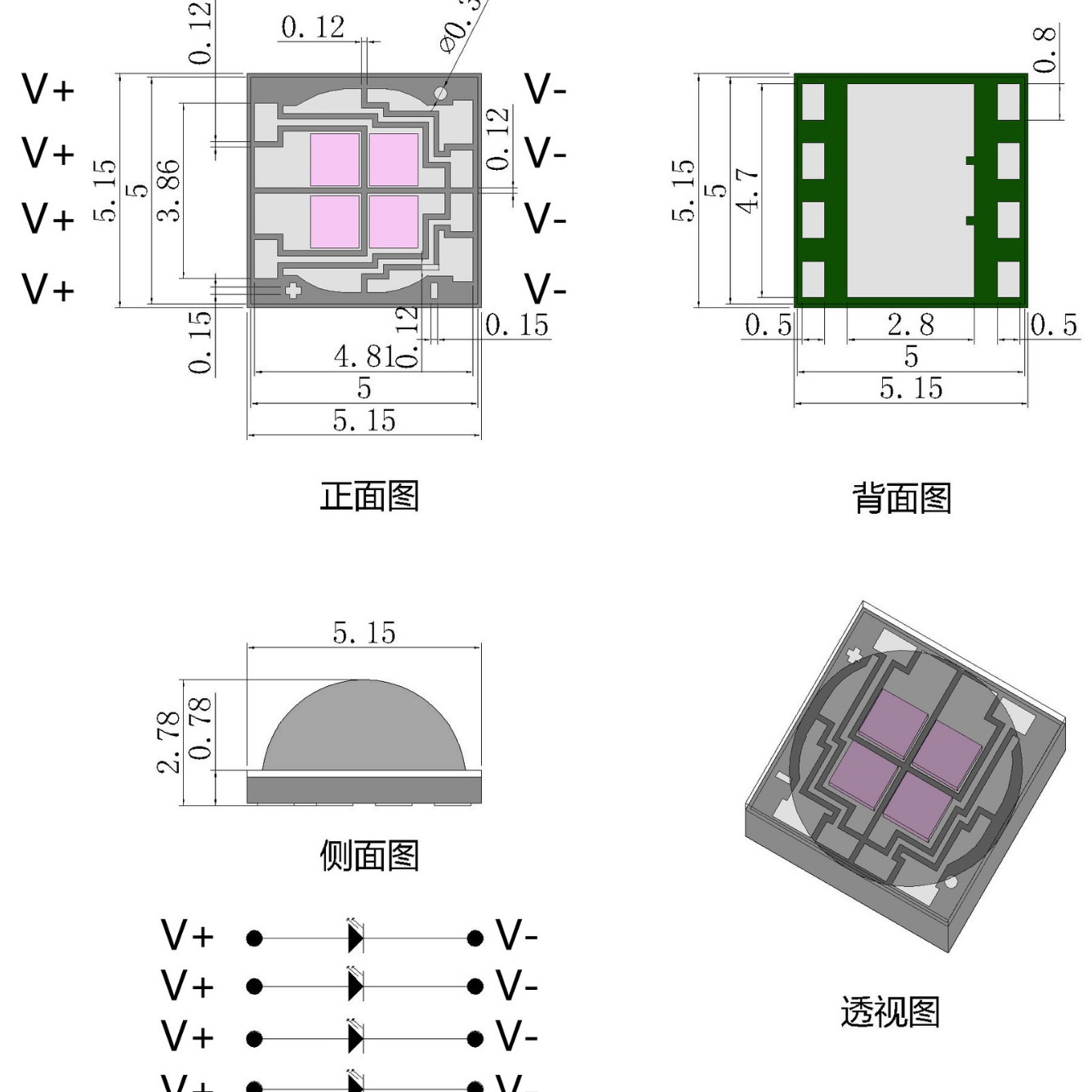 ��������5050365nm�������12W�鱦������5050�Ϲ�led�մɵ���
