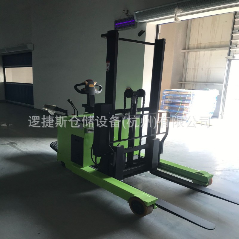 电动前移式堆高车叉车1.5吨站驾式堆高机升高仓储搬运装载机铲车