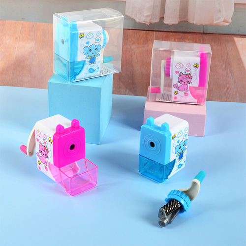 Cartoon Lead Reel Pencil Sharpener Automatic Lead Rewinder Handheld Pencil Sharpener Pencil Sharpener for Kids