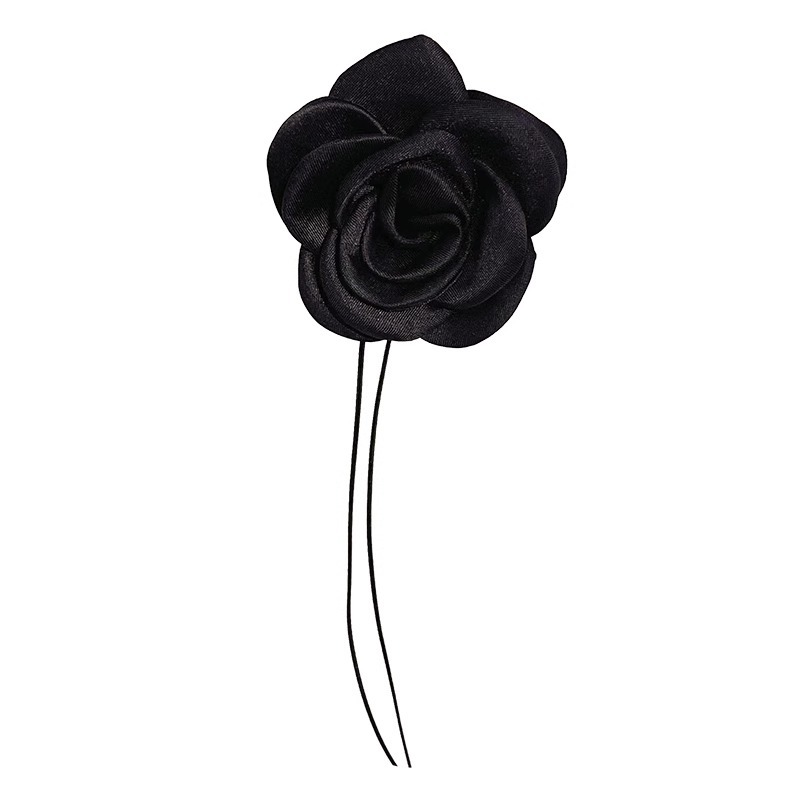 Red celebridad del mismo collar camellia mujer 2025 nuevo collar de clavícula de alta calidad accesorios collar de flores de lujo ligero