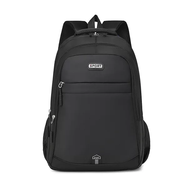 Cross-Border Business Backpack, Simple Large-Capacity Backpack, Men's Trendy Computer Bag, New School Bag, Male Junior High School Student