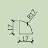 Density board quarter 17*17*2.44 meters