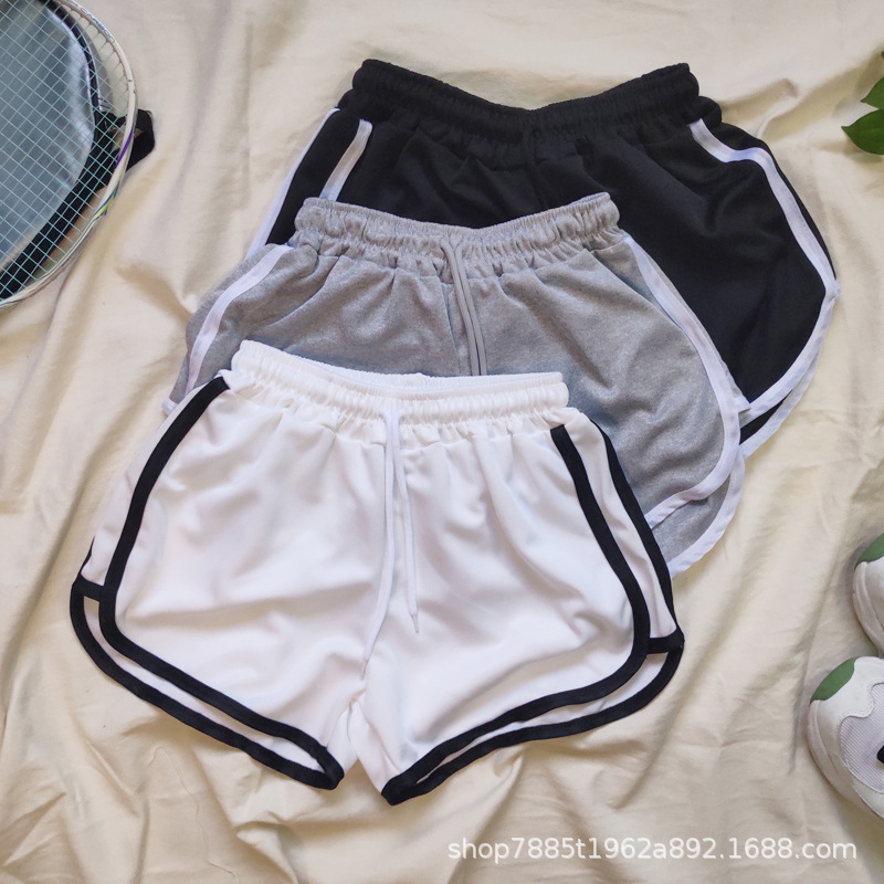 Sports Pants Shorts Women's Summer 2025 New Loose Student Fitness Casual Running Sleeping Base Wide Leg Pants for Hair