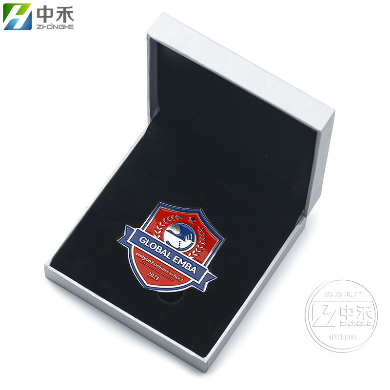ソースメーカー金属校章バッジカスタムペイントプロセス学校記念日ギフトカスタマイズ|undefined