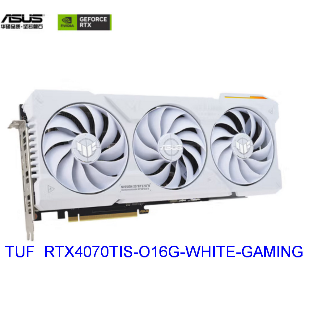 2509 Tuf Rtx4070Tis-O16G-White-Gaming Desktop Graphics Card Can Be Negotiated and Invoiced