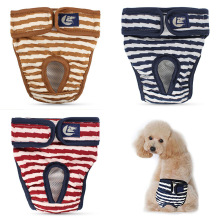 Stripe Dog Diapers Washable Dog Physiological Pant跨境专供代