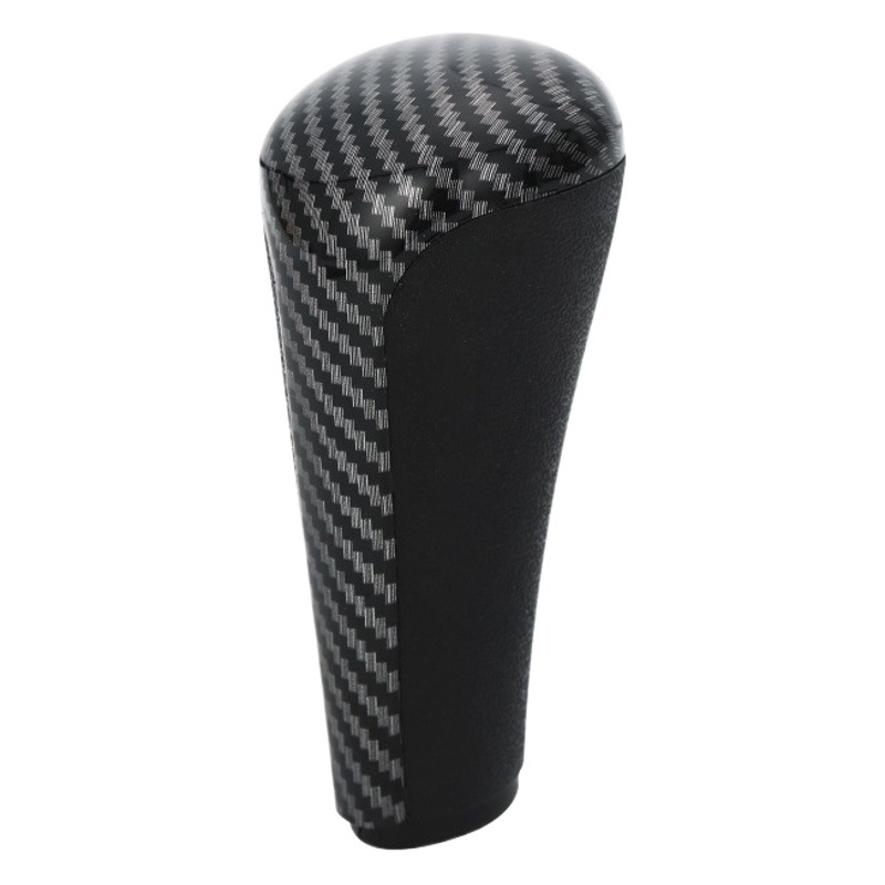 Adecuado para Peugeot Citroen, cabezal de transmisión automática, accesorios personalizados para coche, balón de mano de cambio con patrón de fibra de carbono