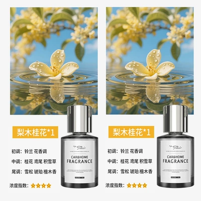 Car Perfume Aromatherapy Aromatherapy Liquid Home Toilet - meizu-2-bottles-osmanthus-osmanthus