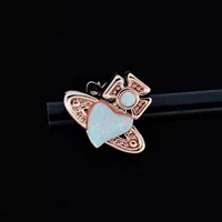 NANASAPCE-Новая серия Saturn, позолоченные серьги-гвоздики Super INS с инкрустацией Love Natural i Opal Saturn Universe