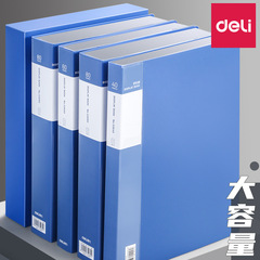 Transparent Student A4 Exam Paper Storage Folder for Office with Insertion of Useful Material Booklets (10/20/30/40/60 Pages)