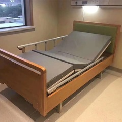 老朽化に適した在宅養老ベッド療養所の電動シングルハンド老人ベッド老人ホームの背中を上げて足を上げてリハビリベッドをする