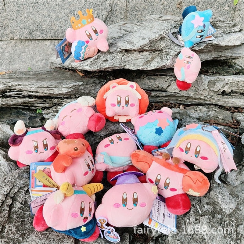 星之卡比任天堂联合十二星座卡比水平天蝎座摩羯座毛绒玩具小挂件