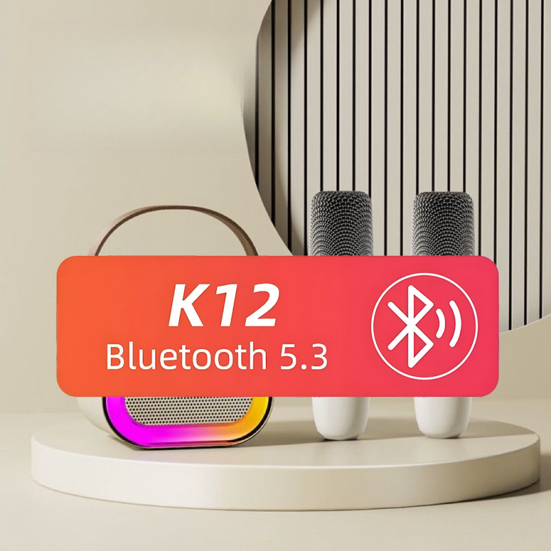Douyin K12 Bluetooth スピーカーマイク一体型スピーカー屋外スピーカーカラオケ Bluetooth 小型スピーカー Bluetooth スピーカークロスボーダー|undefined