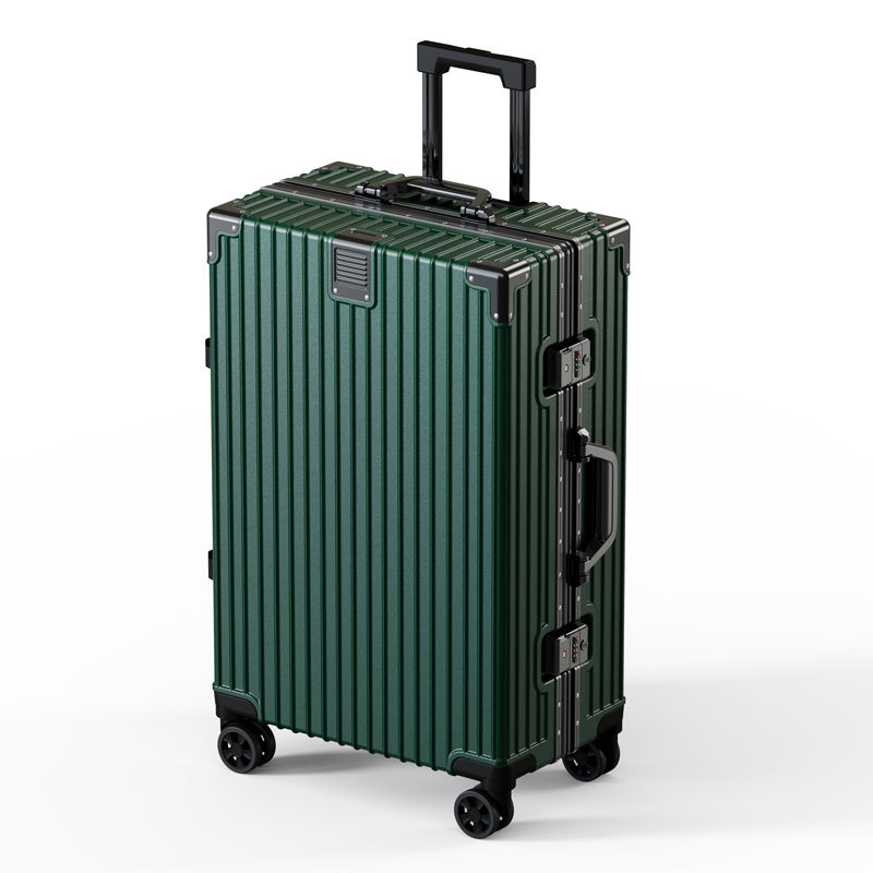 Japón y Corea del Sur de 20 pulgadas caja de cifrado de mujer cajas de tracción de gran capacidad maleta de embarque de negocios hombres y mujeres maletas de viaje maletas