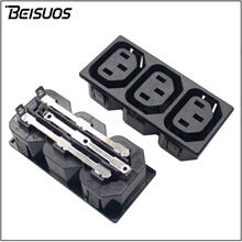 AC�Դ���� IEC320 C13ĸ���� Ʒ�ֲ���Ƕ��ʽ PDU��3λ����