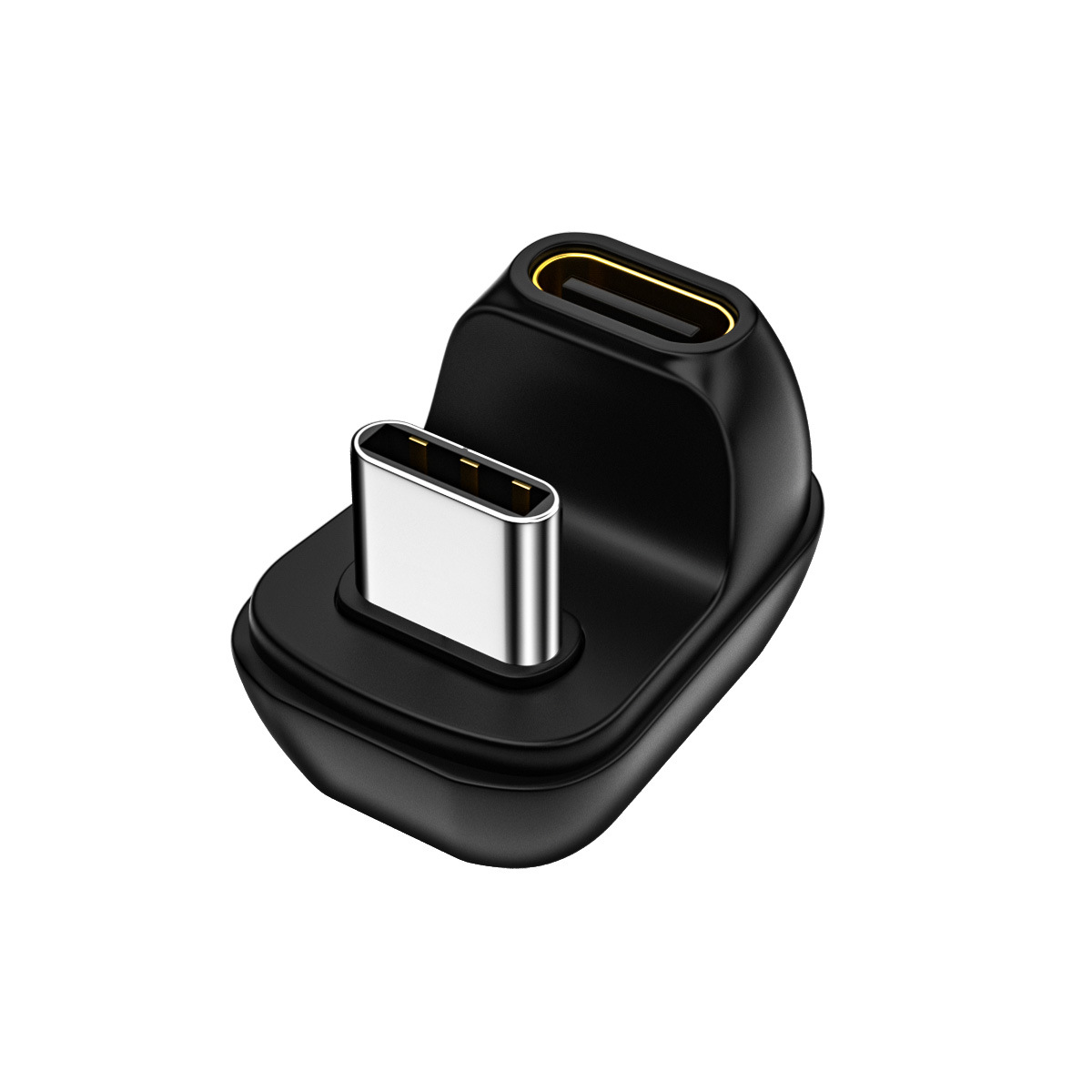 新款mini 转接头U型C公转C母4.0支持雷电3数据40GB高速传输全功能