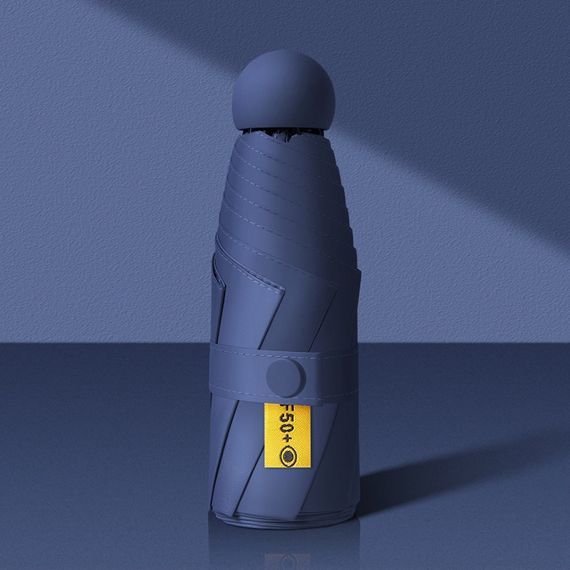 Paraguas pequeño portátil anti-UV – para sol y lluvia, bolsillo, personalizable
