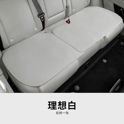 Car Seat Cushion, Non-Slip, Universal for Seat cushion, seat cover - tesla-white-thin-model-one-in-the-back-row