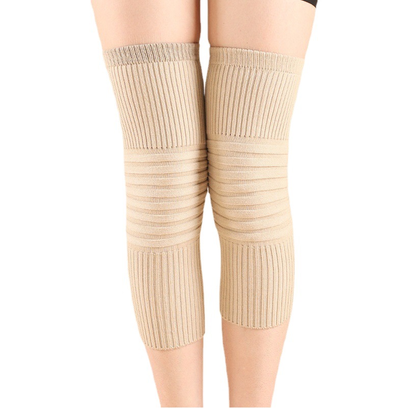 Otoño e invierno lana rótula cubierta conjunto de una sola pieza de Cachemira de entrega caliente viejo frío piernas hombres y mujeres pintura conjunta engrosada a prueba de frío