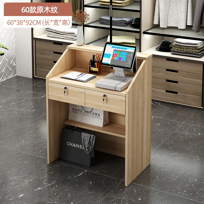 小さなカウンターレジフロントデスクシンプルモダンな会社の受付デスクアカデミー衣料品店スーパーマーケットバーテーブルサプライチェーン|undefined