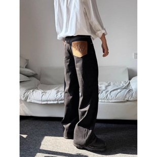 ��ʽ�OӋ�Еr�д����Rëԭɫ����A��baggy��Ⱥ�ɫţ��ѝ�ٴ���ѝ