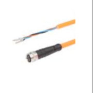 德国IPF VKAERO75 连接电缆，15米，M8母(插座)3针直