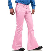 R 71977 Men's Solid Stretch Flare Pants �����������ȿ�