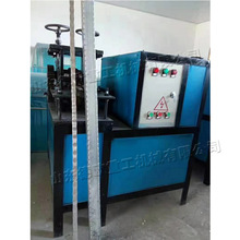 小型健身器材轧花机 压花装饰管加工机 铁艺楼梯护栏制作设备