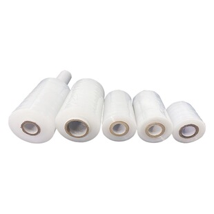 pe stretch wrapping film pe wire film bundle vegetable film fresh-Keeping transparent self-adhesive film thickened small roll stretch film manufacturers