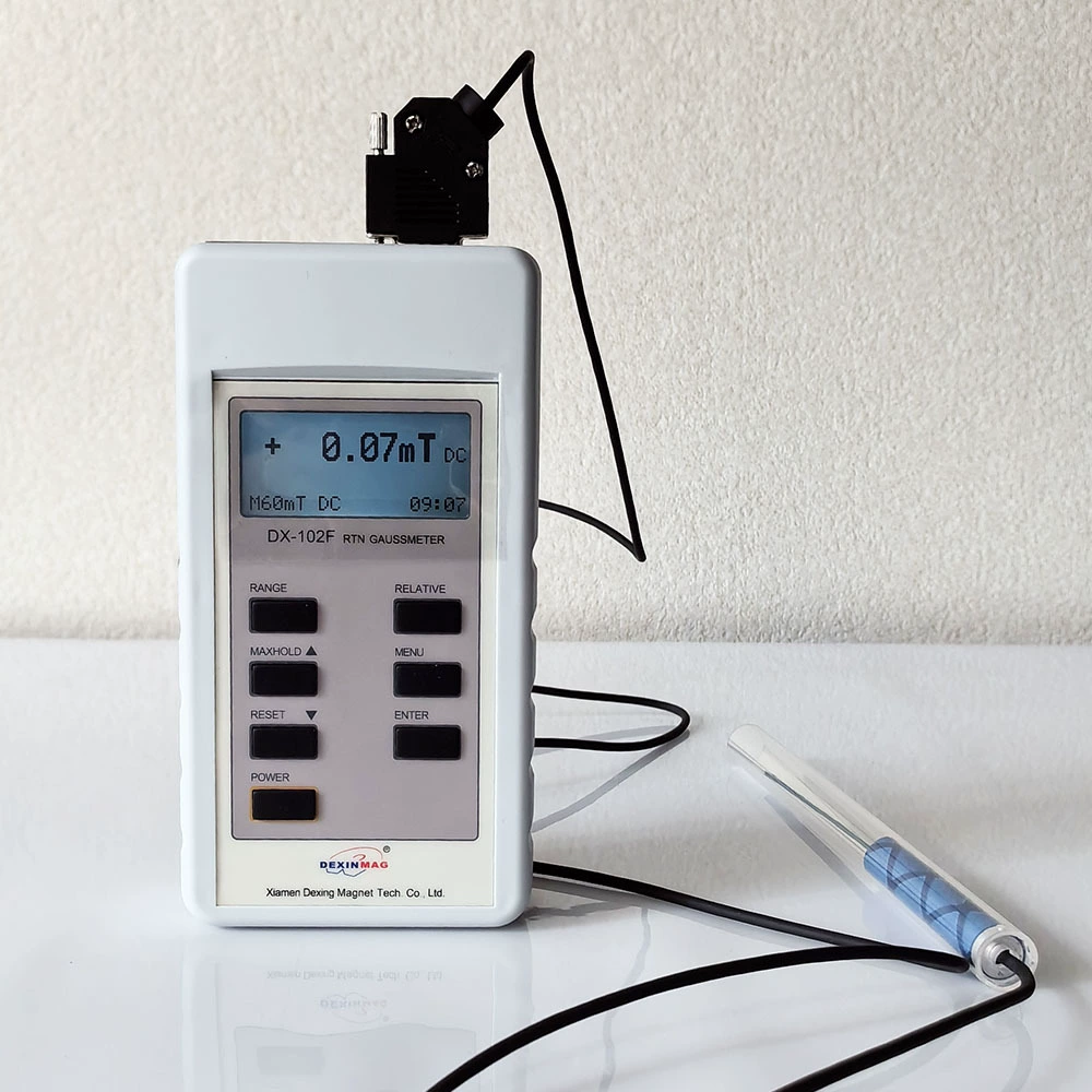 DX-102F-30000gs портативный гауссметр магнитный детектор портативный цифровой тессерометр