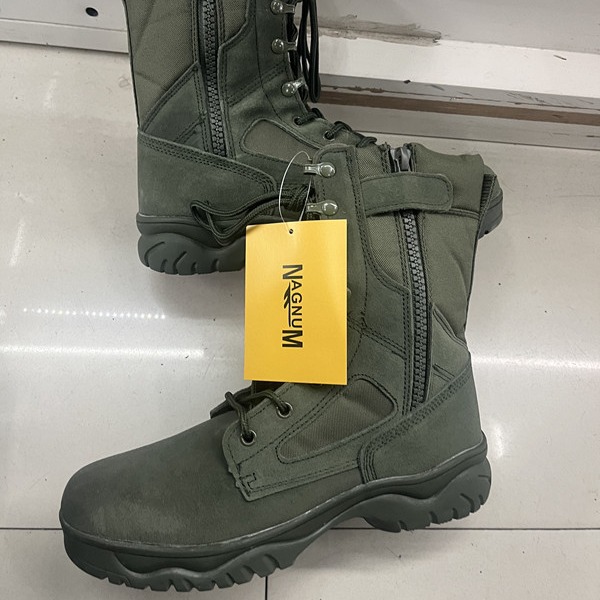 Primavera y otoño al aire libre caminata desierto transpirable zapato de desierto 1359 entrenamiento de rescate de seguridad zapato de entrenamiento alto