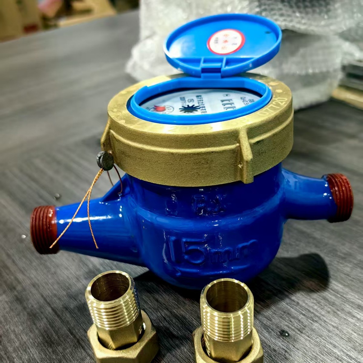 国标全铜机械式旋翼式水表