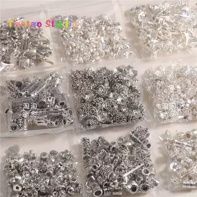 Zərgərlik ara hissələri: Mixed Ancient Silver Bright Silver Spacer
