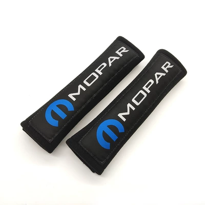 Seat belt shoulder pad, Car seat belt shoulder - mopar-black