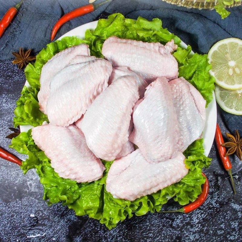 特大鸡翅中大号卤味烧烤红烧奥尔良国产烤翅新鲜冷冻批发包邮