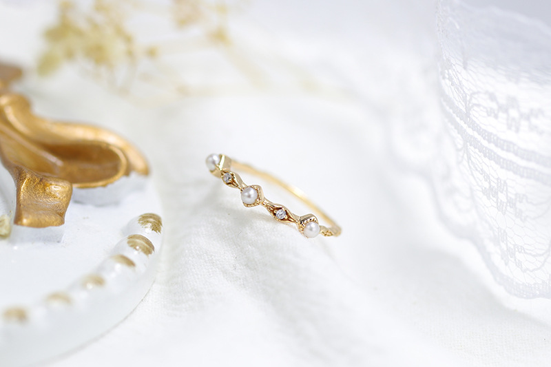 1g Weight Freshwater Pearl Inlay Material Rings Classification 5, 8 Ring Size 1 Piece Quantity Holiday, Daily Occasion 925 Sterling Silver Material Geometric Pattern All Seasons Season Women's Gender Elegant, Simple Style Style 925 Sterling Silver Freshwater Pearl Geometric Rings 925 Sterling Silver Rings 2