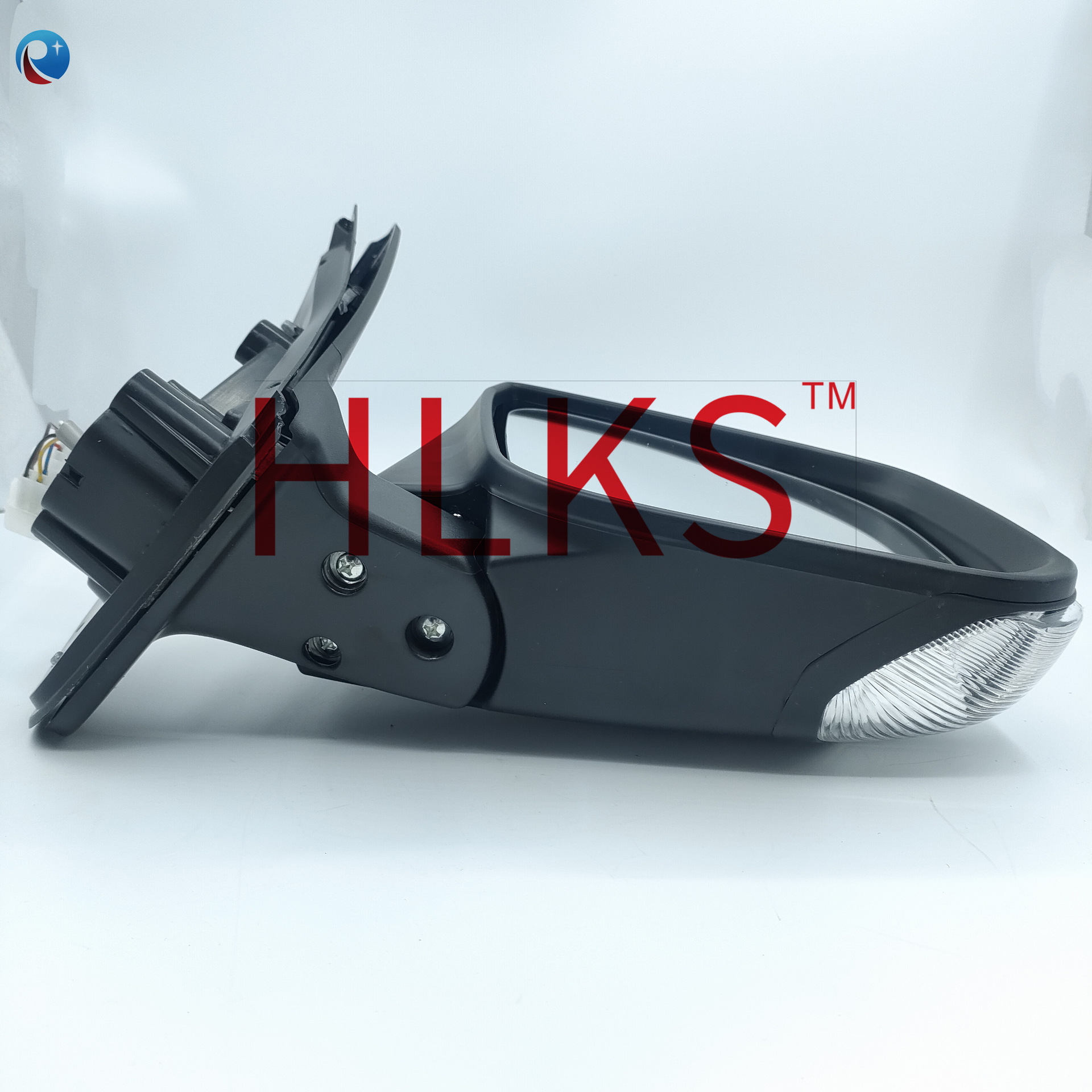 Adecuado para Wuling D-MAX Pickup Espejo retrovisor galvanizado Espejo retrovisor eléctrico de 6 líneas RHD image 4