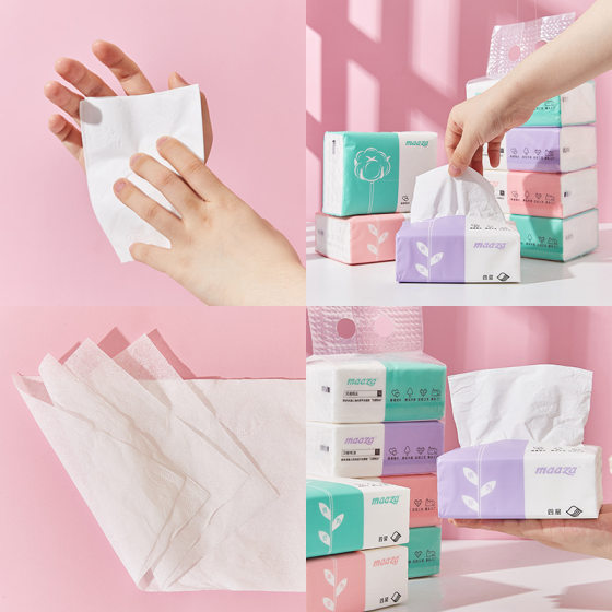 Household paper extraction large package whole batch of napkins toilet paper affordable paper cleaning toilet paper log tissue wholesale
