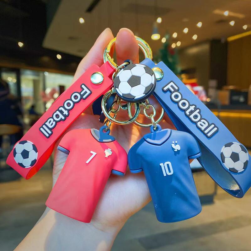 World Cup Football Star Messi Cristiano Ronaldo Jersey Key Chain Car Key Chain Bag Pendant Baby Machine Small Gift World Cup Football Star Messi Cristiano Ronaldo Jersey Key Chain Car Key Chain Bag Pendant Baby Machine Small Gift