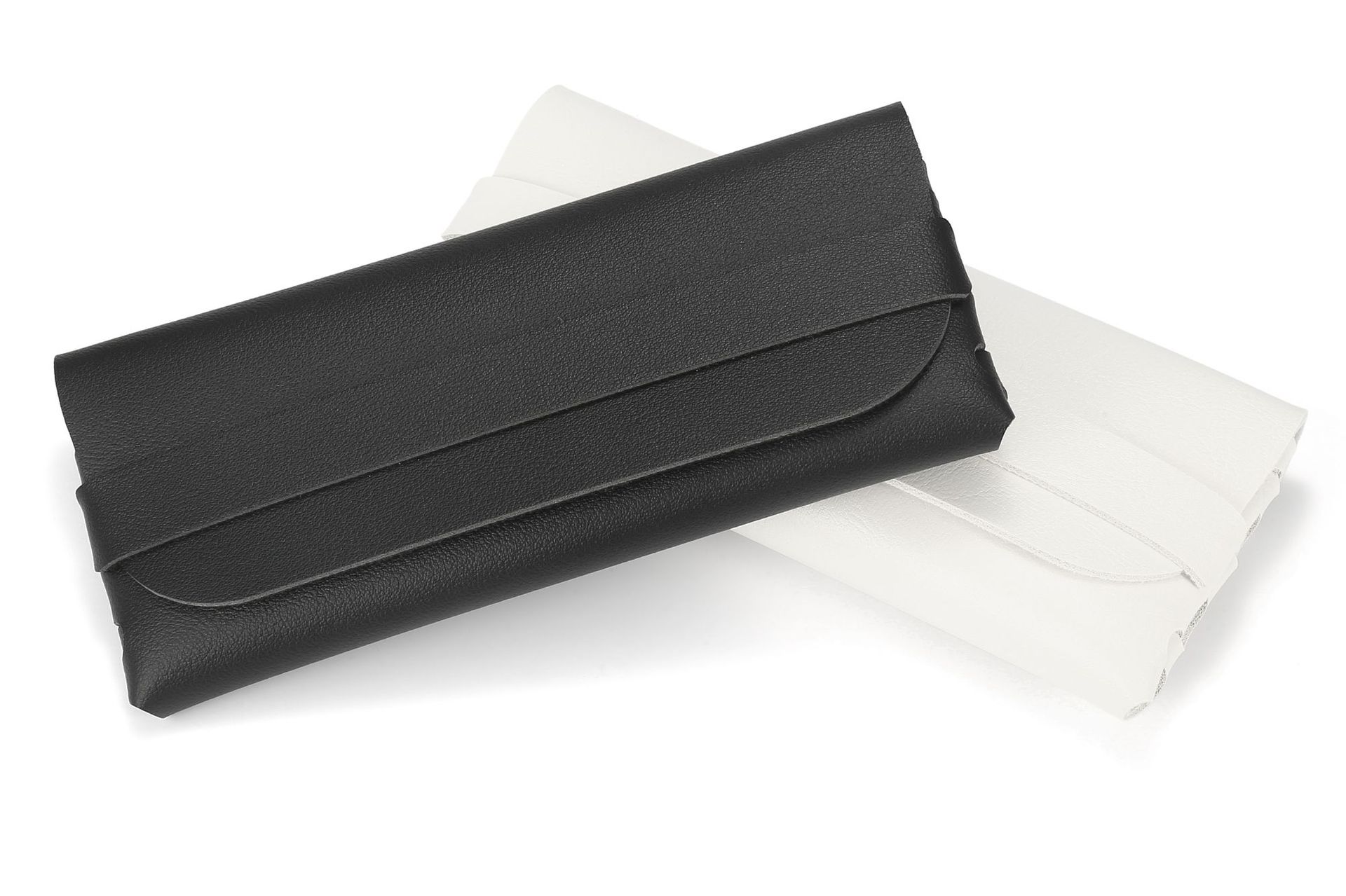 22 New Glasses Case Leather Sunglasses Case Black Sunglasses Case White Fashion Sunglasses Case Batch display picture 2