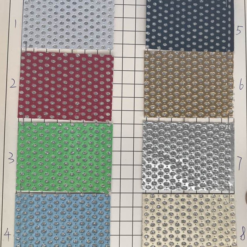 格利特PVC皮革面料金葱闪粉亮片人造革装饰鞋材人造革