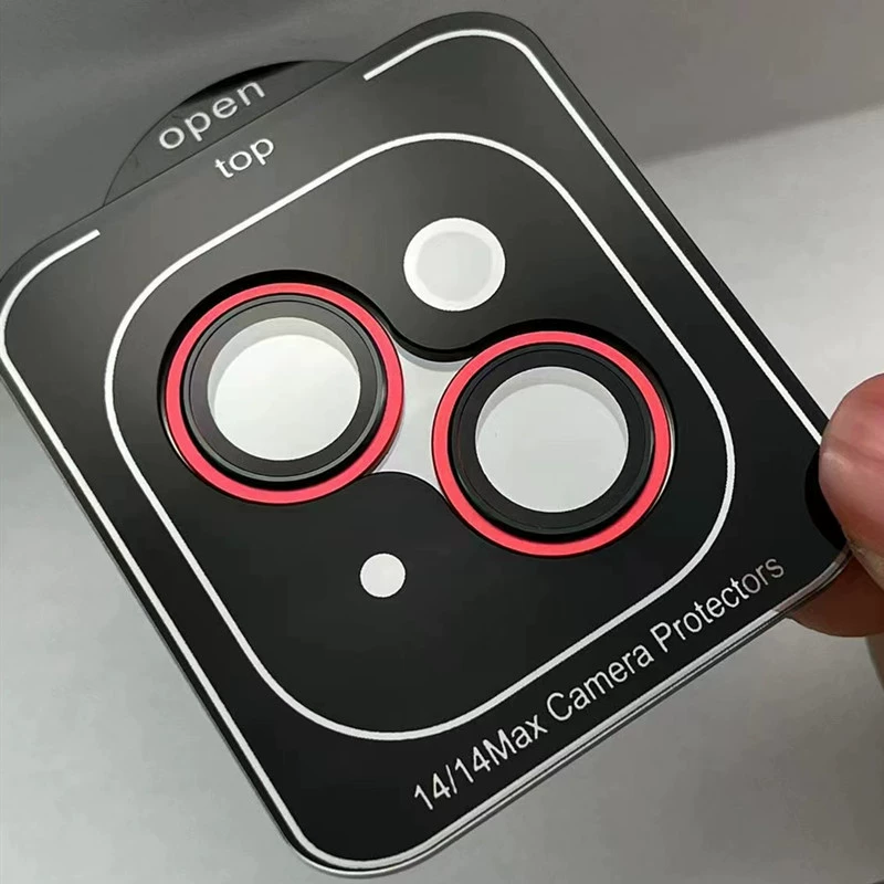 Camera Lens Protector (Apple) iPhone 17 / 17 Pro Max Compatible, Metal Ring, Geolocation Function