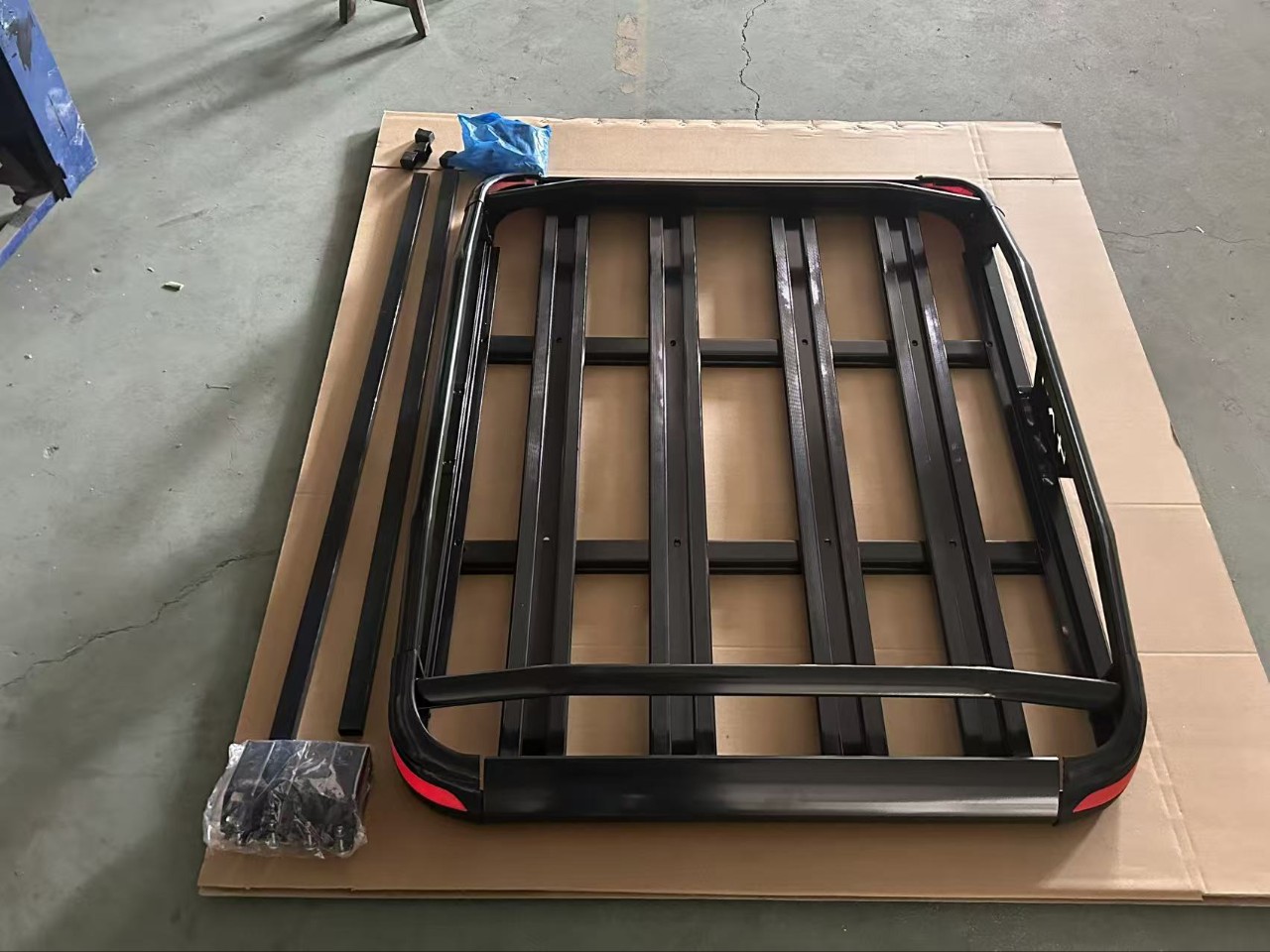 Suitable for Car Suv Universal Luggage Frame Crossbar Aluminum Alloy Roof Rack Modification Special Luggage Basket 4X4 Off-Road